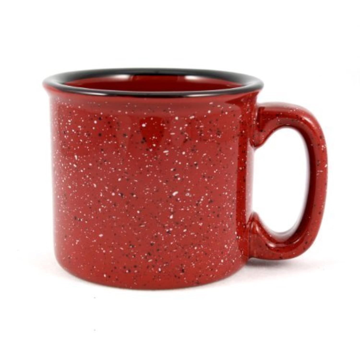 Ceramic Campfire Mug, 15oz (Burgundy)