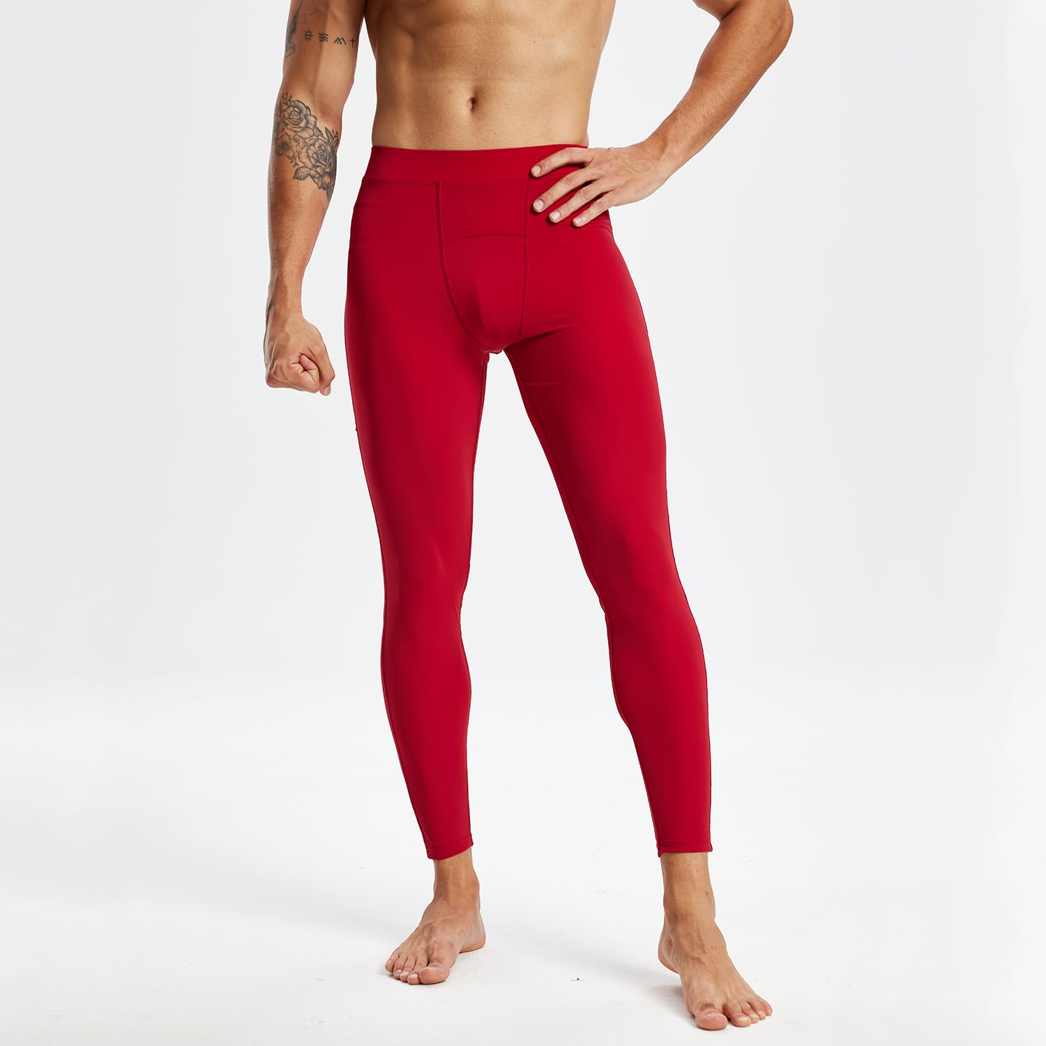 Rane Sports Pantalones de compresión para Hombre, Mallas de Secado rápido, Transpirables, de Alta Elasticidad, cómodos, para Fitness, Running y Entrenamiento.