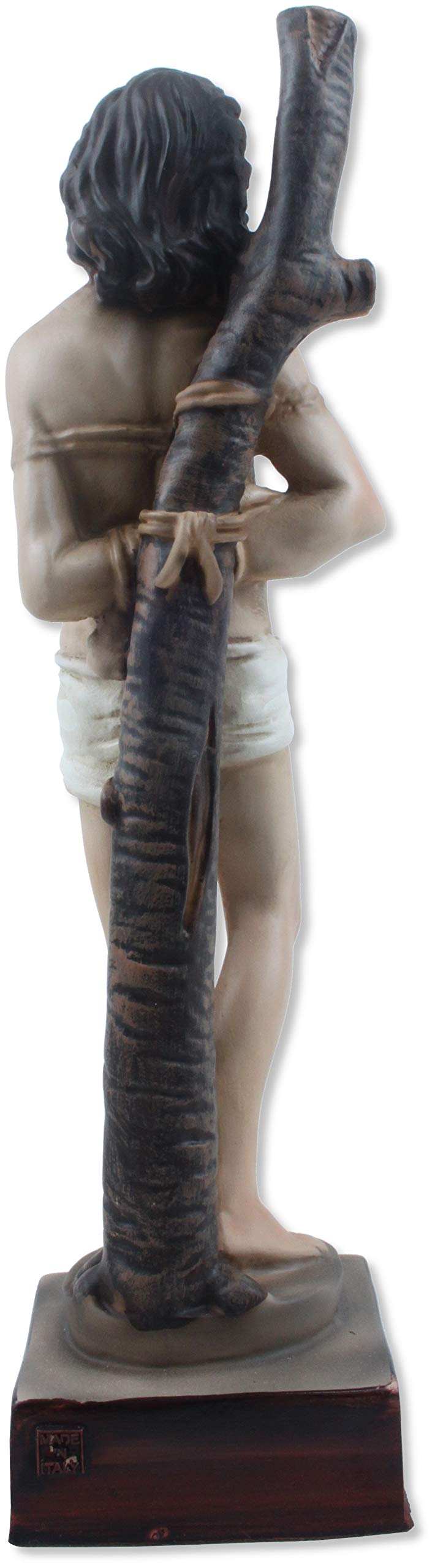 Proposte Religiose Statua di San Sebastiano. Altezza cm 30. Dipinta a Mano.