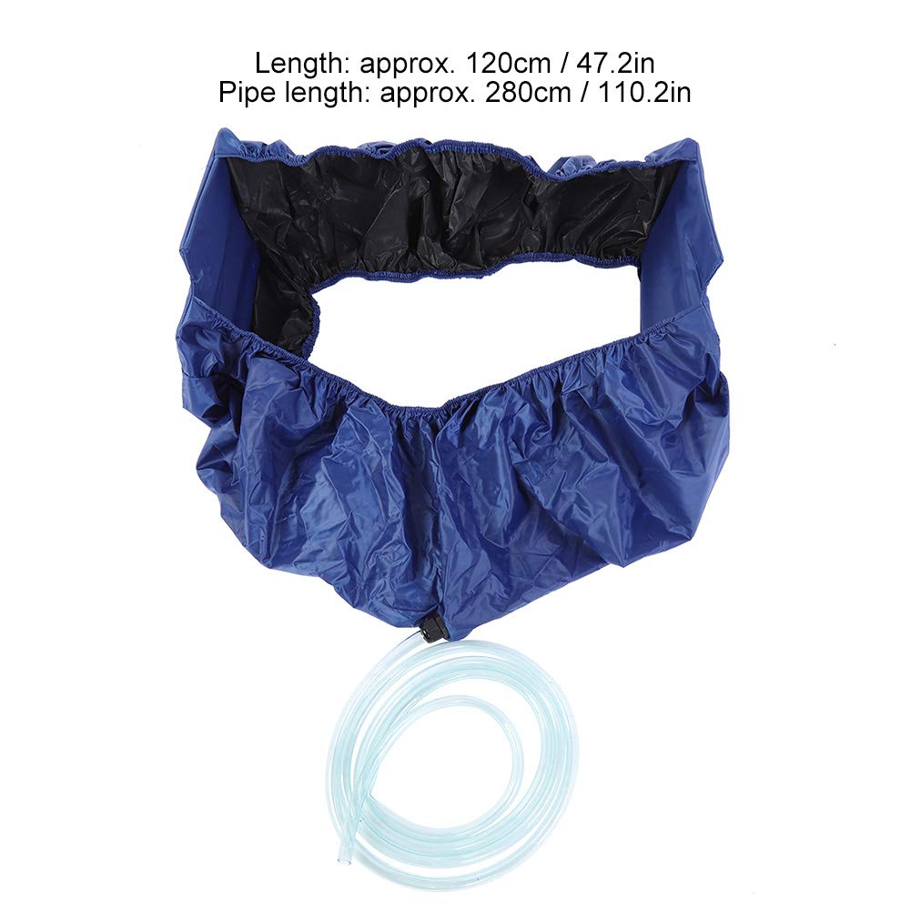 Cubierta De Limpieza De Aire Acondicionado Dividida, Bolsa De Servicio De Aire Acondicionado Protector De Limpieza De Lavado De Polvo Impermeable, Herramienta De Lavado De Polvo De Aire Acondicionado