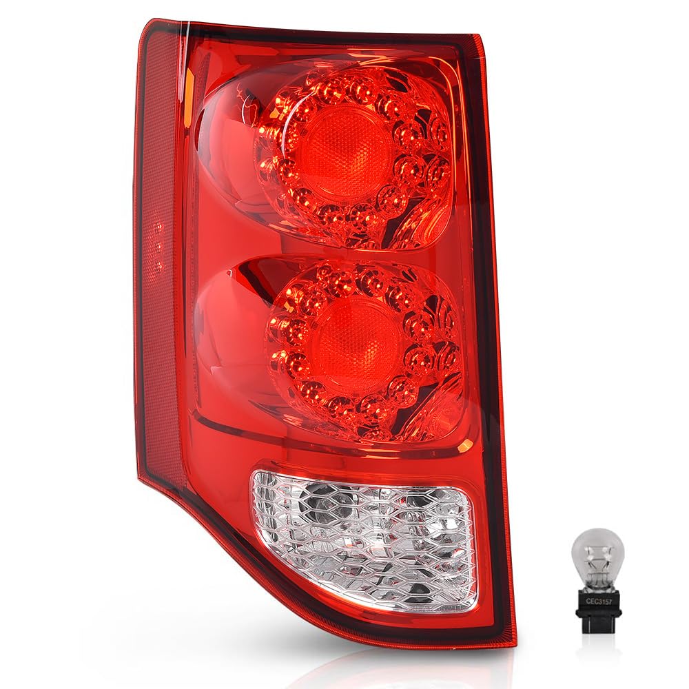 Left Tail Lights Assembly for 2016-2019 with Wiring Harness Red Lens GM2800261 image 1