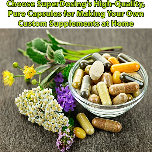 Pharma-Grade, Pre-Separated Size 00 Fillable Vegetarian Capsules 1000 Bulk Pack In Resealable Bag. Flavorless Cellulose Caps Snap Together Easily & Hold Securely For Custom Vitamins & Nootropics #TOP5