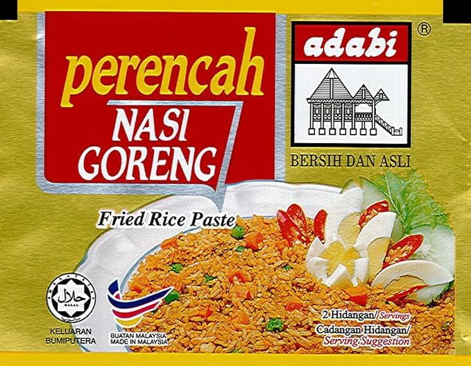 Adabi Nasi Goreng Fried Rice Paste 30g, Pack of 3, by Food Sanctuary