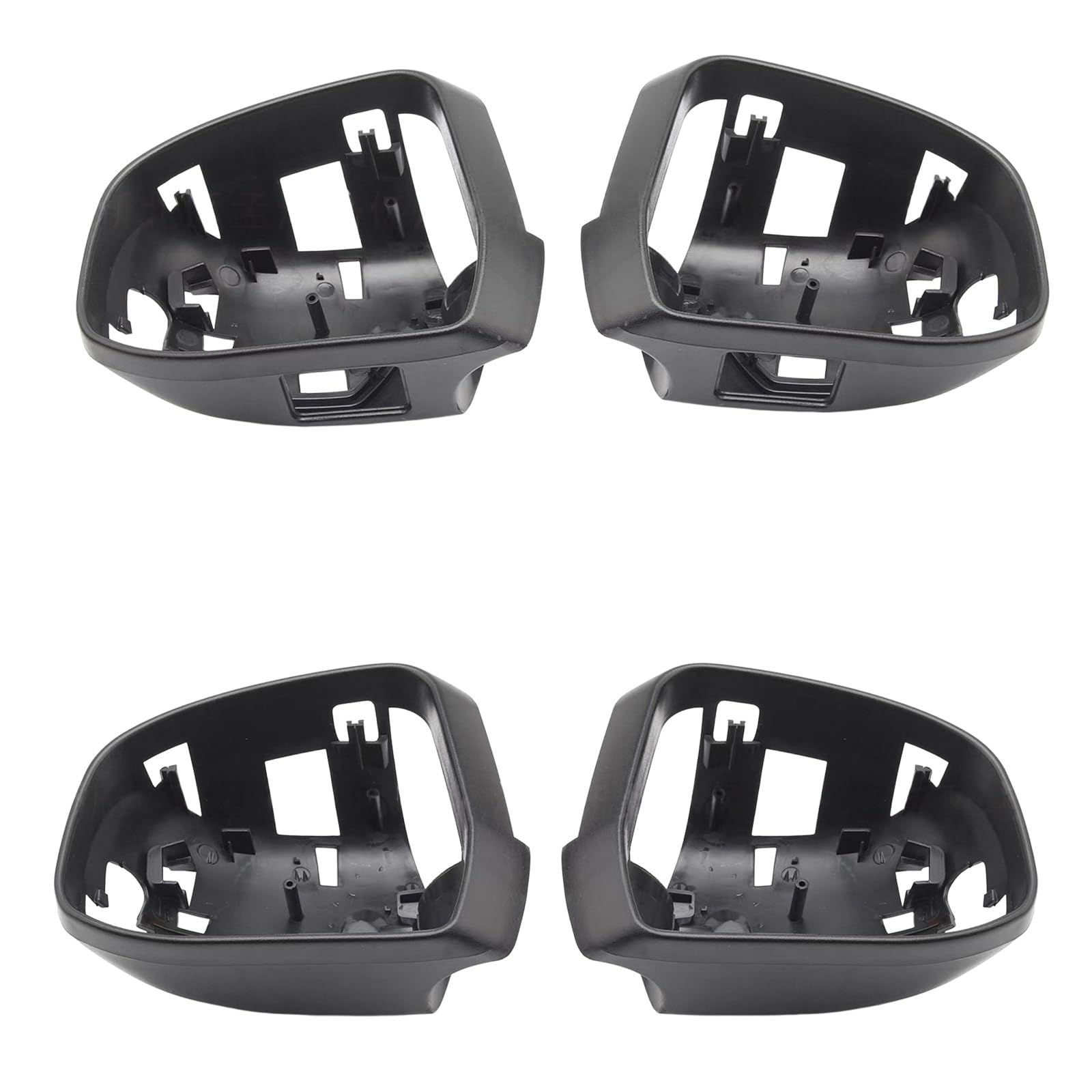 Hredwep Scratch Resistant Rearview Protectors for Select Model ABSSide Rearview Glass Cover Housing Shell