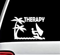 Vista 2 de Windsurfing Decal Sticker for Car Window 7.0 Inch BG 351A