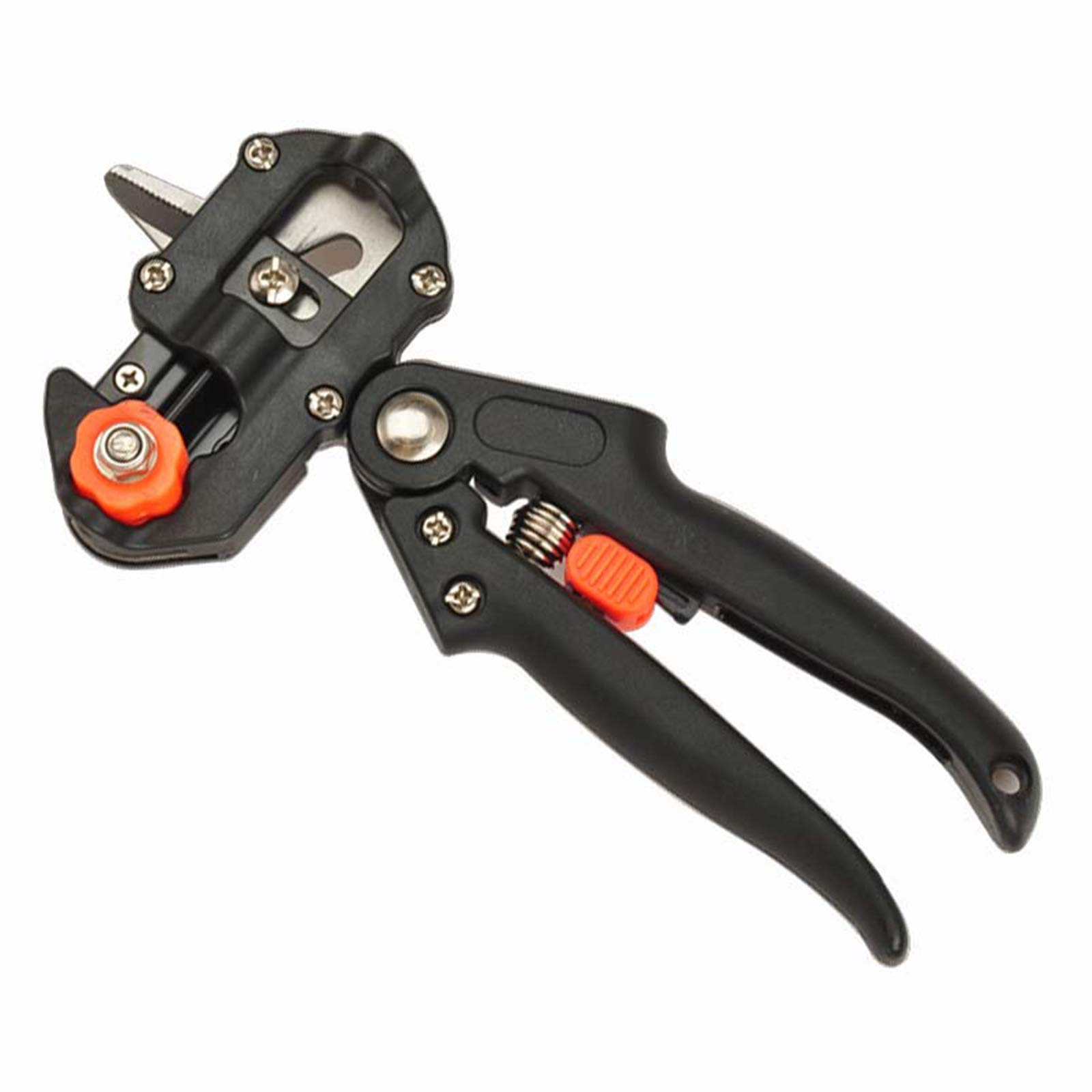 Strumenti di innesto professionale, 2 in 1 strumento di potatura del giardino innestato, pruner di innesto da giardino con 2 lame sostituibili, taglio di taglio a forbici di taglio
