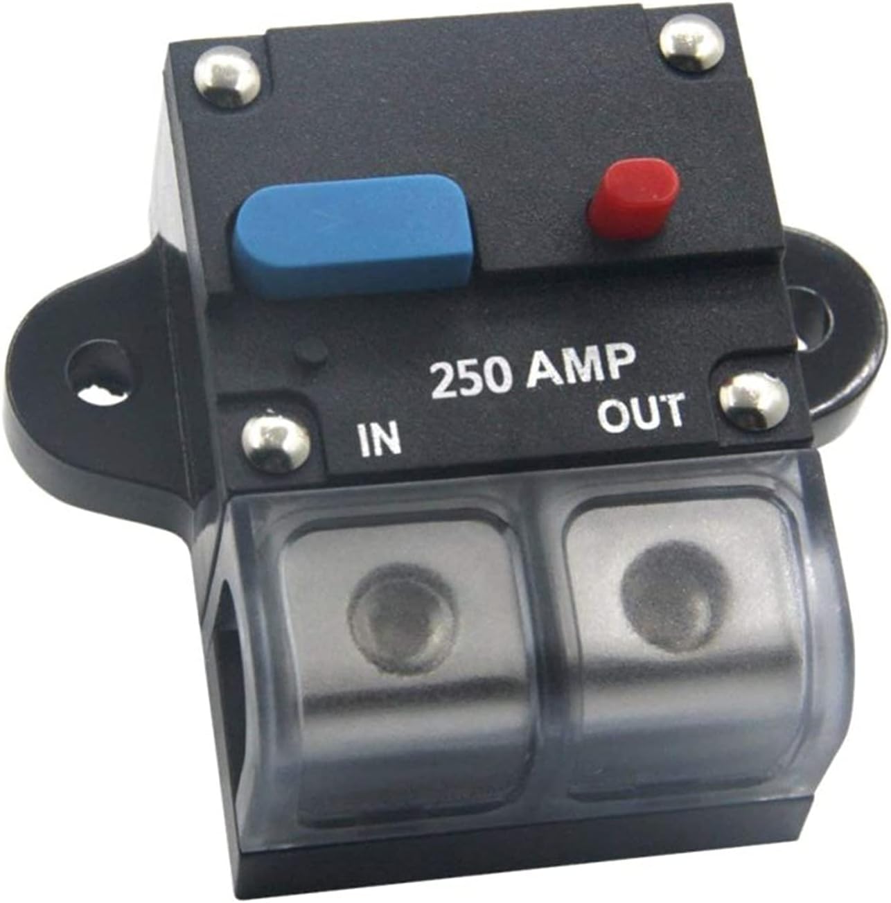 80A 100A 150A 250A 300A Circuit Breaker Automatic Reset Fuse Holder Power Fuse Automatic Switch for Car Audio(200A)