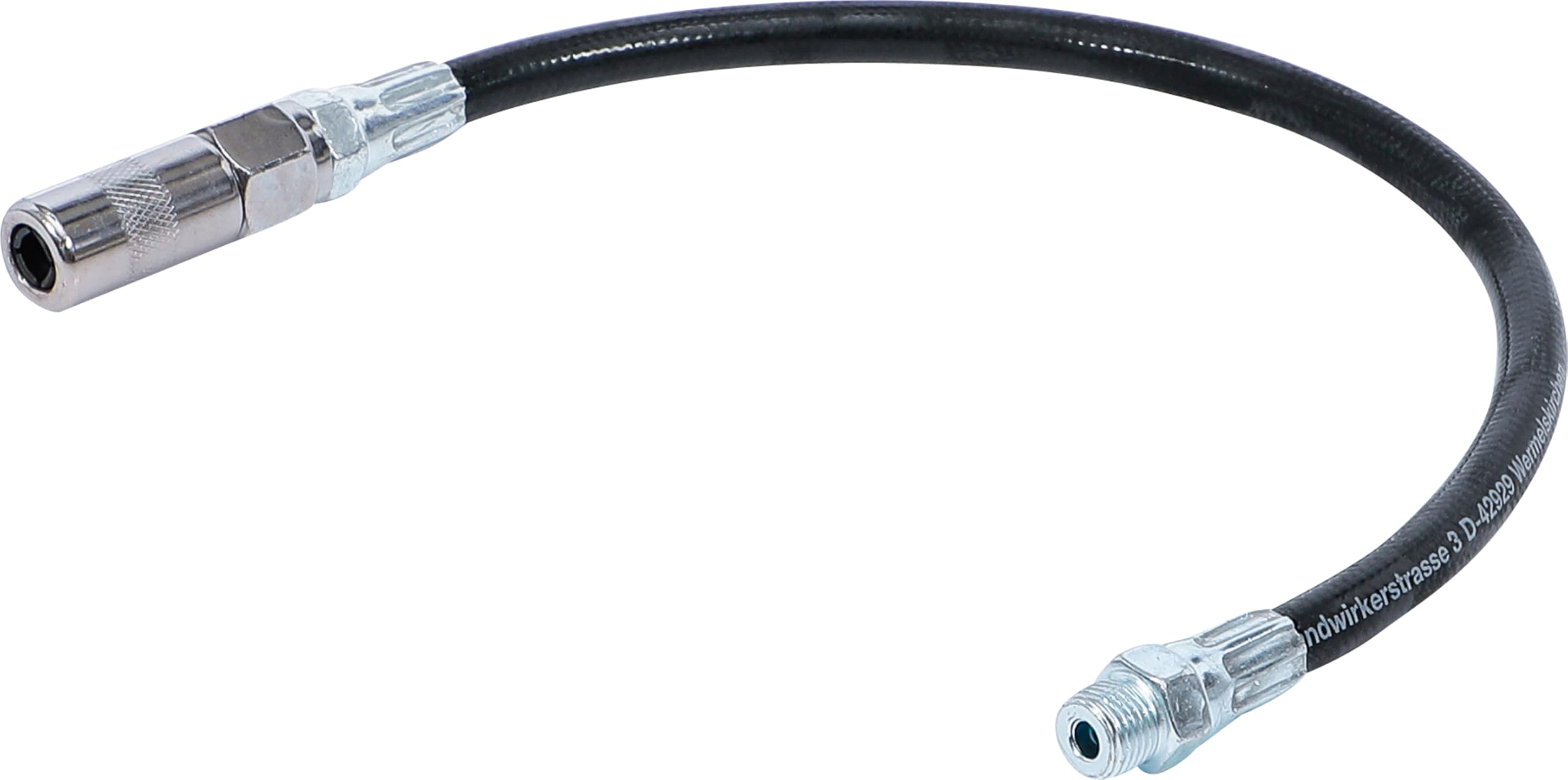 BGS 3066-1 | Panzerschlauch für Fettpressen | 300 mm | M10 x 1.0