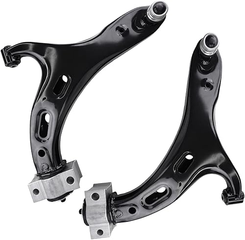 Miniatura 718 de Detroit Axle - Kit de brazos de control delanteros de 4 piezas para Chevrolet Aveo Aveo5 Pontiac G3 Wave Wave5 Suzuki Swift+, 2 brazos de control