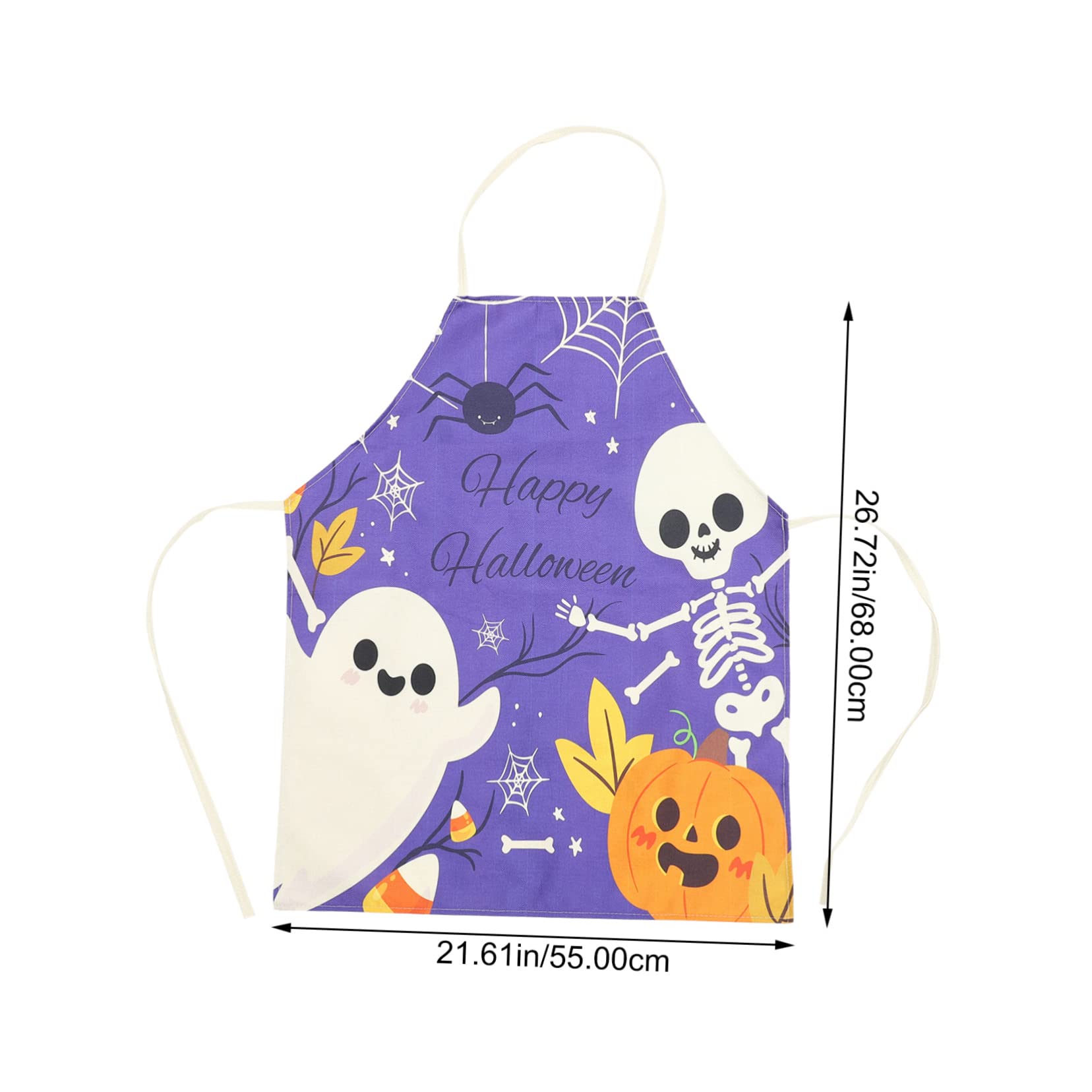 Alipis Lot De 5 Tabliers De Cuisine En Polyester Pour Halloween Idéal Pour La Famille