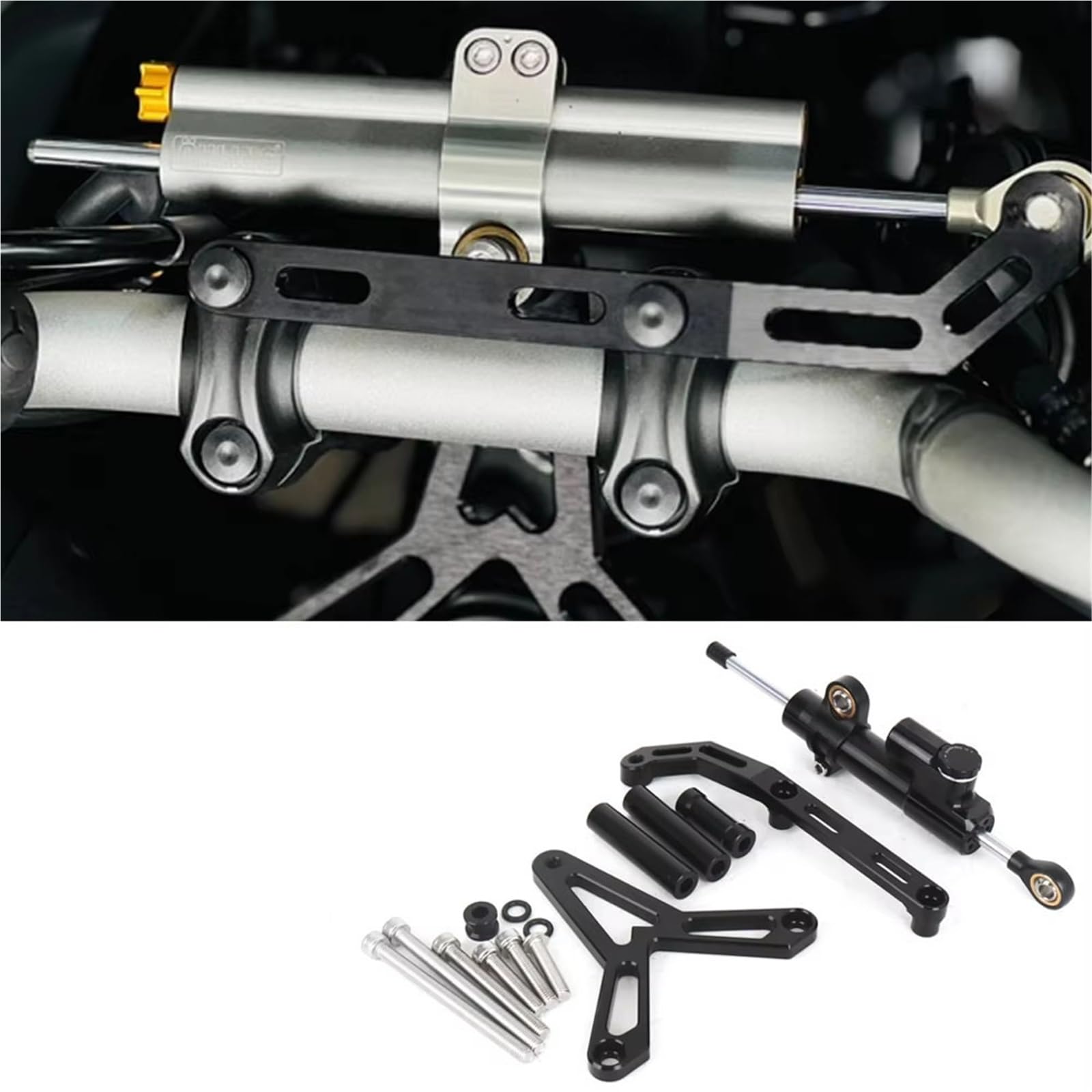 Stabilisateur D'amortisseur De Direction Moto Et Kit Montage Support pour Yamaha Tracer 9 TRACER9 Tracer Tracer9 GT 2021 2022 2023