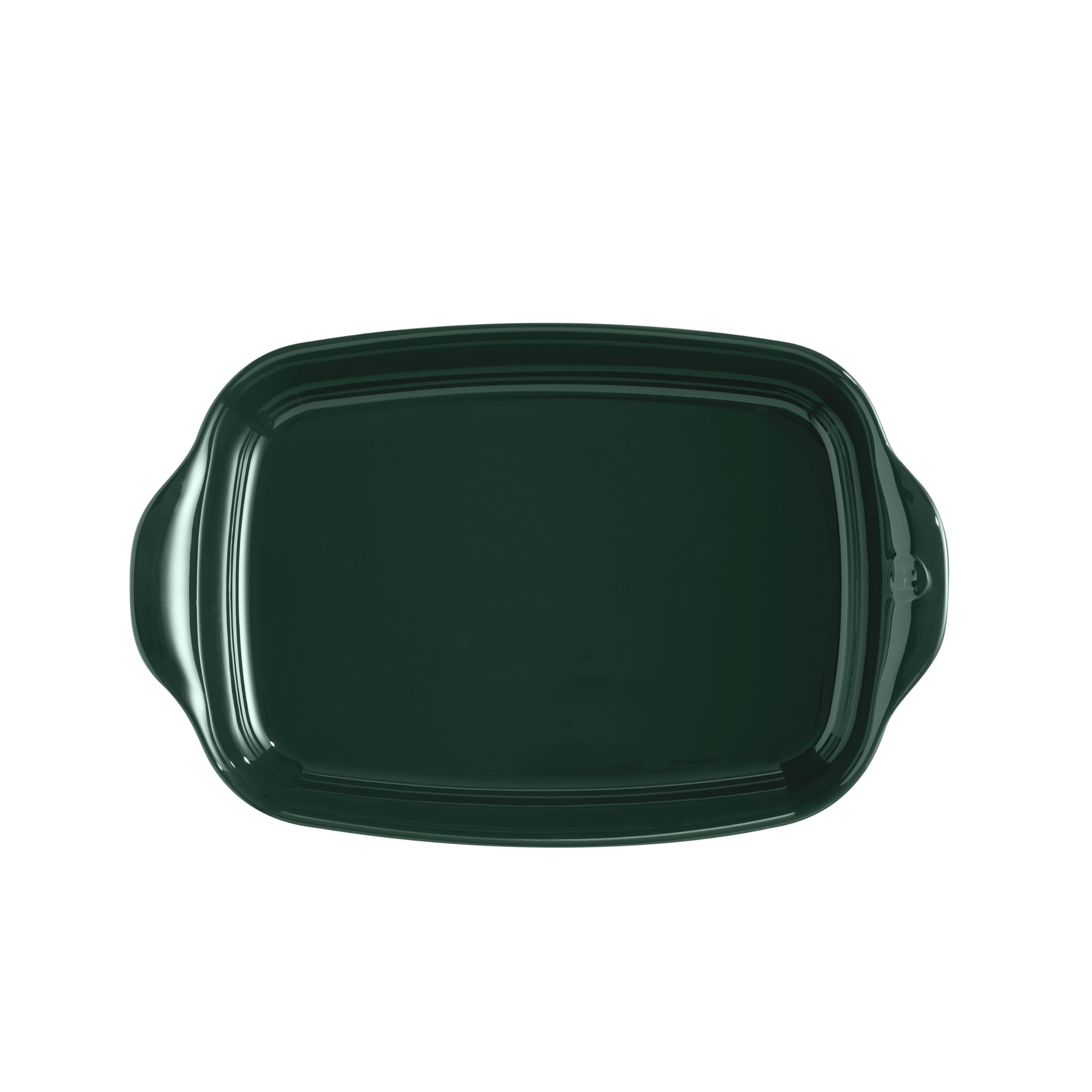 Emile Henry Plat Rectangulaire Ultime – Pour 6 à 8 Personnes – Céramique Haute Résistance – Cuisson Homogène et Service du Four à la Table – Coloris Cèdre – Fabriqué en France
