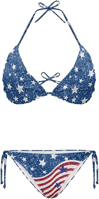 Women Bikini Sets Two Piece Swimsuit Halter String Bathing Suit