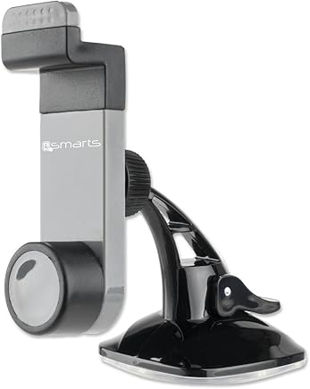 4smarts 461419 - Soporte Activo para Coche, Color Negro