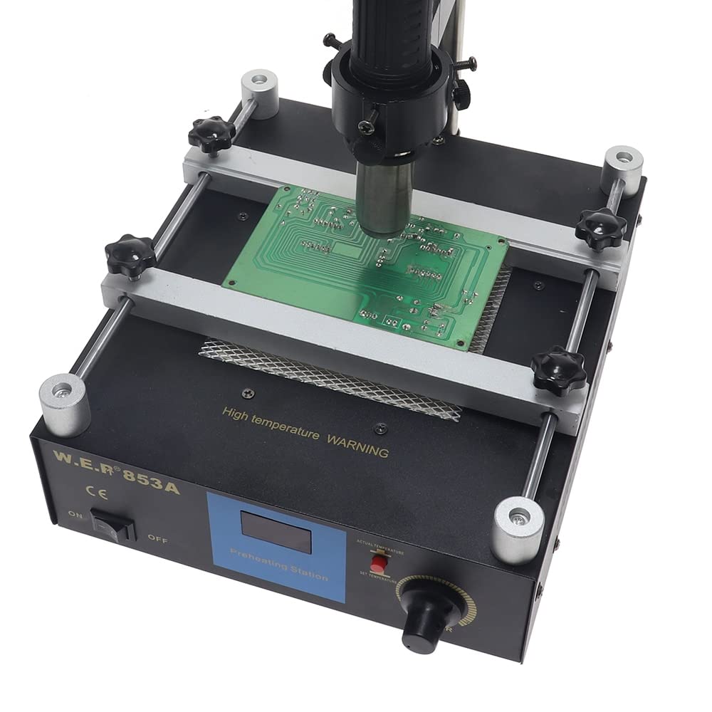 Generic || 853A Preheat Desoldering Station 110V/220V Digital ESD BGA Soldering and Rework Station Phone Professional Repair Tools Weld (B0BSCFN6BZ) Amazon Price History, Amazon Price Tracker