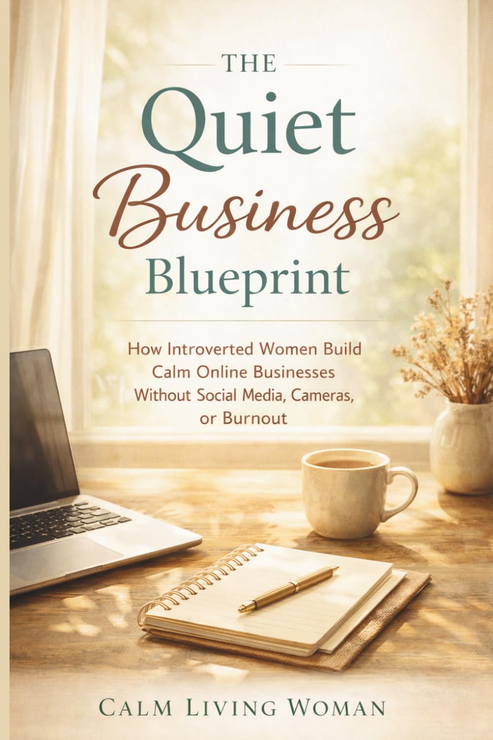 The Quiet Business Blueprint: How Introverted Women Build Calm Online Businesses Without Social Media, Cameras, or Burnout