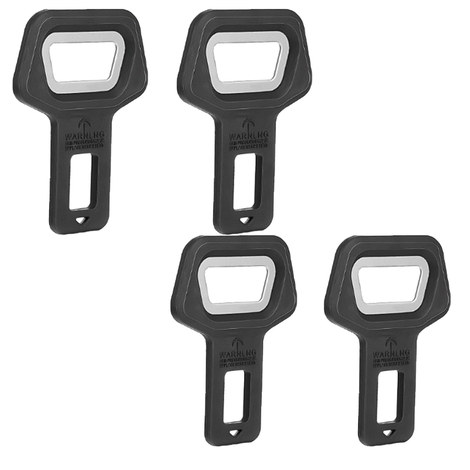 2/4 Stück Zubehör Für Autositze, Gurtschloss Adapter, Universal-Sicherheitsgurt-Clips, Autozubehör Innenraum Stecke, Passend Für Die Meisten Autoteile (4 Stück Größe 1)