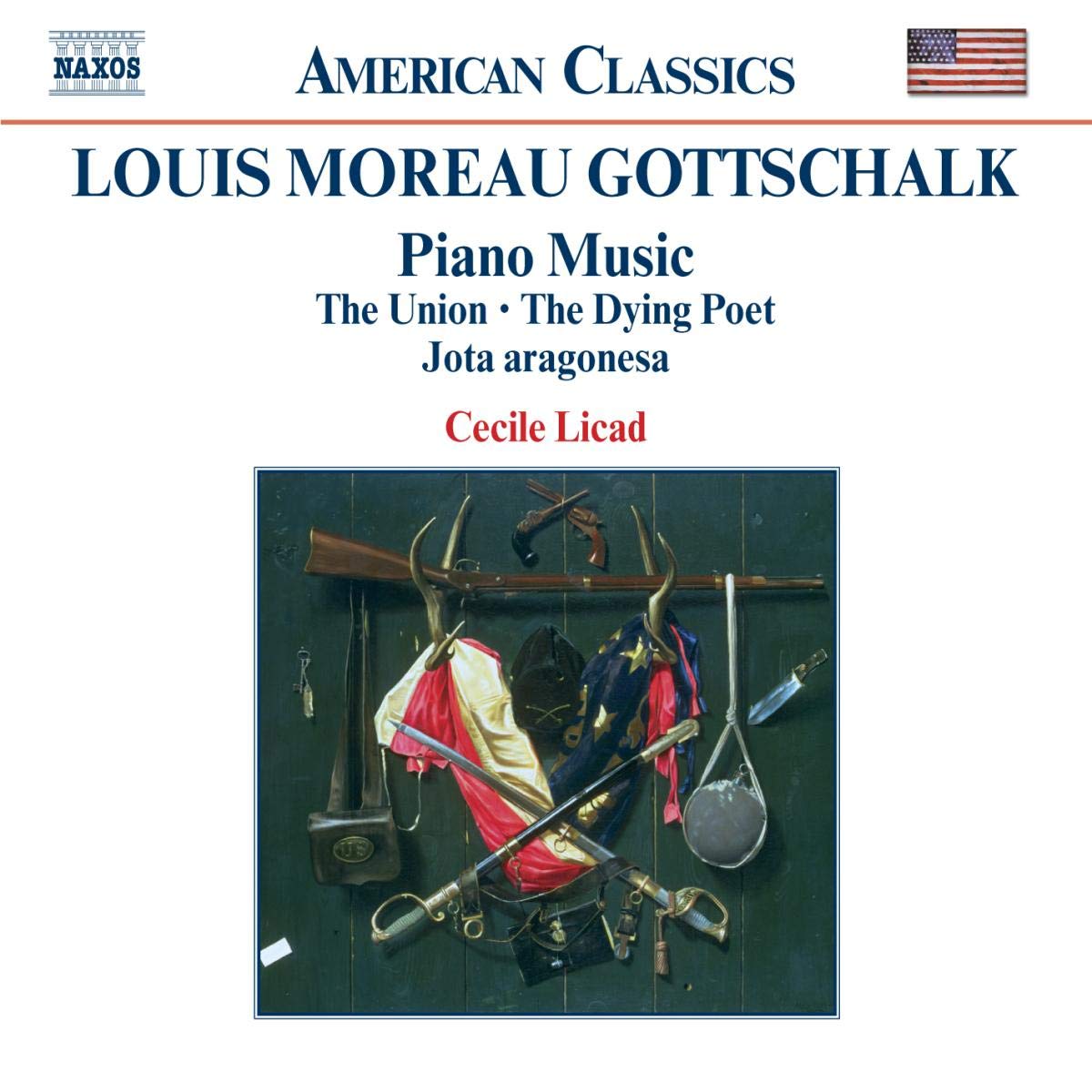 Louis Moreau Gottschalk - Piano Works: The Union, the Dying Poet (Licad) CD Album - Used