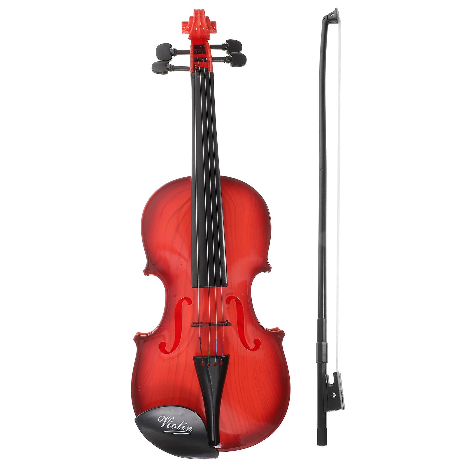 Giocattolo Violino per Bambini in Plastico a Forma di Violino Musicale per Principianti come Festa Scuola Decor e Regalo di Educazione Musicale