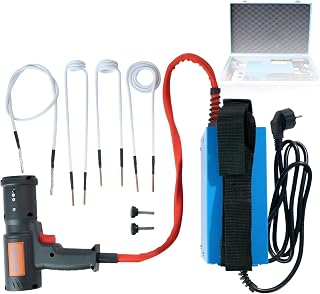Magnetic Induction Heater Kit, 1500W Flameless Handheld Bolt Heater, Rusty Screws Removing Tool, with 4 Coils and Portable Storage Box, for Automotive,DIY & Metalwork