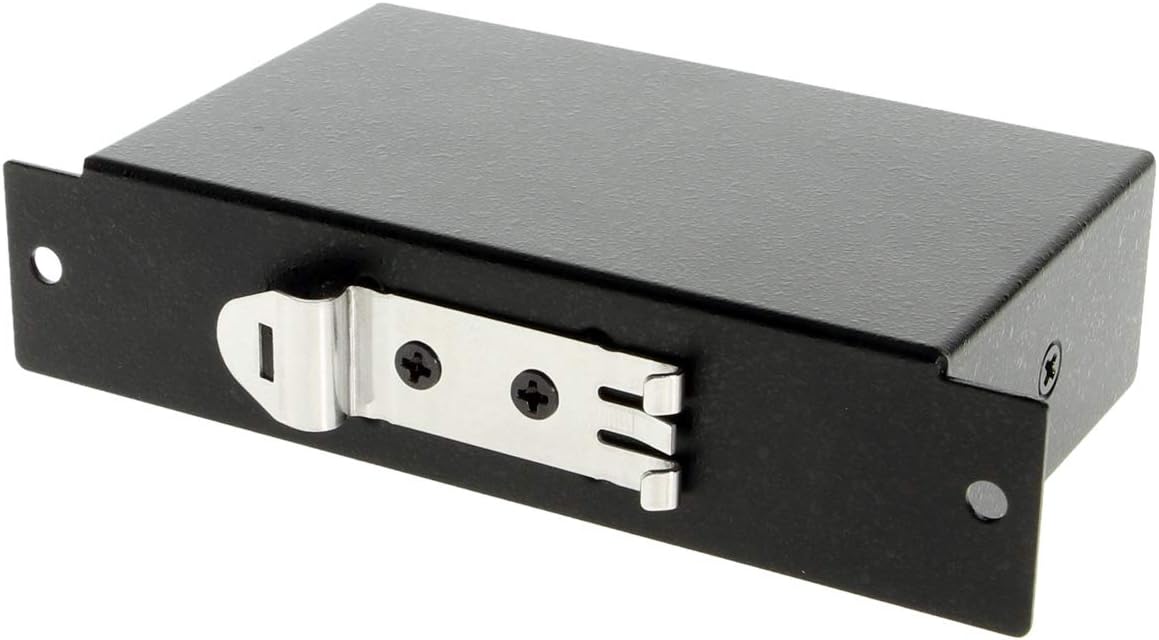 Coolgear 4-Port USB A and USB C 3.1 Gen 1 Hub, SuperSpeed 5 Gb/s, Industrial Metal Enclosure, ESD Protection, Wall and Din Mountable