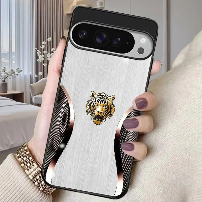 Image of MILLION CASES Beast Fury Spectra Case for Google Pixel 8a, Google Pixel 8a Back Cover Case(2024) - PC | Midnight Black