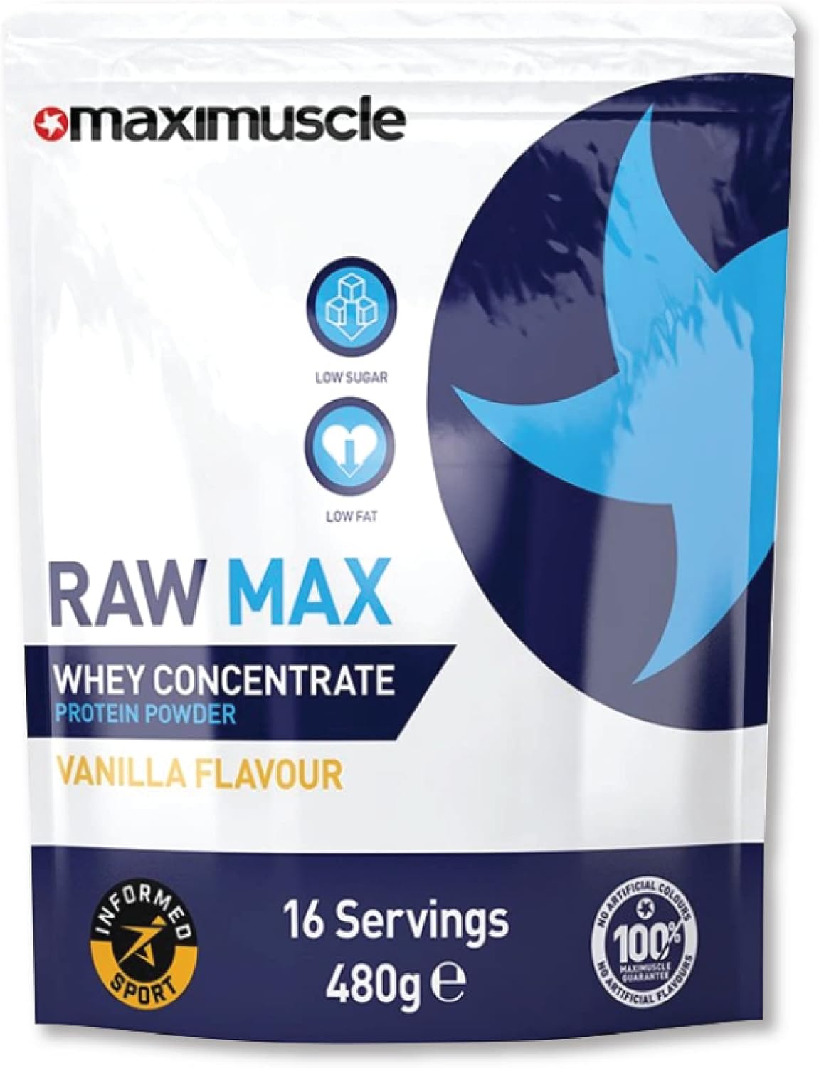 Maximuscle Raw Max Whey Protein Powder Protein Shake with Whey