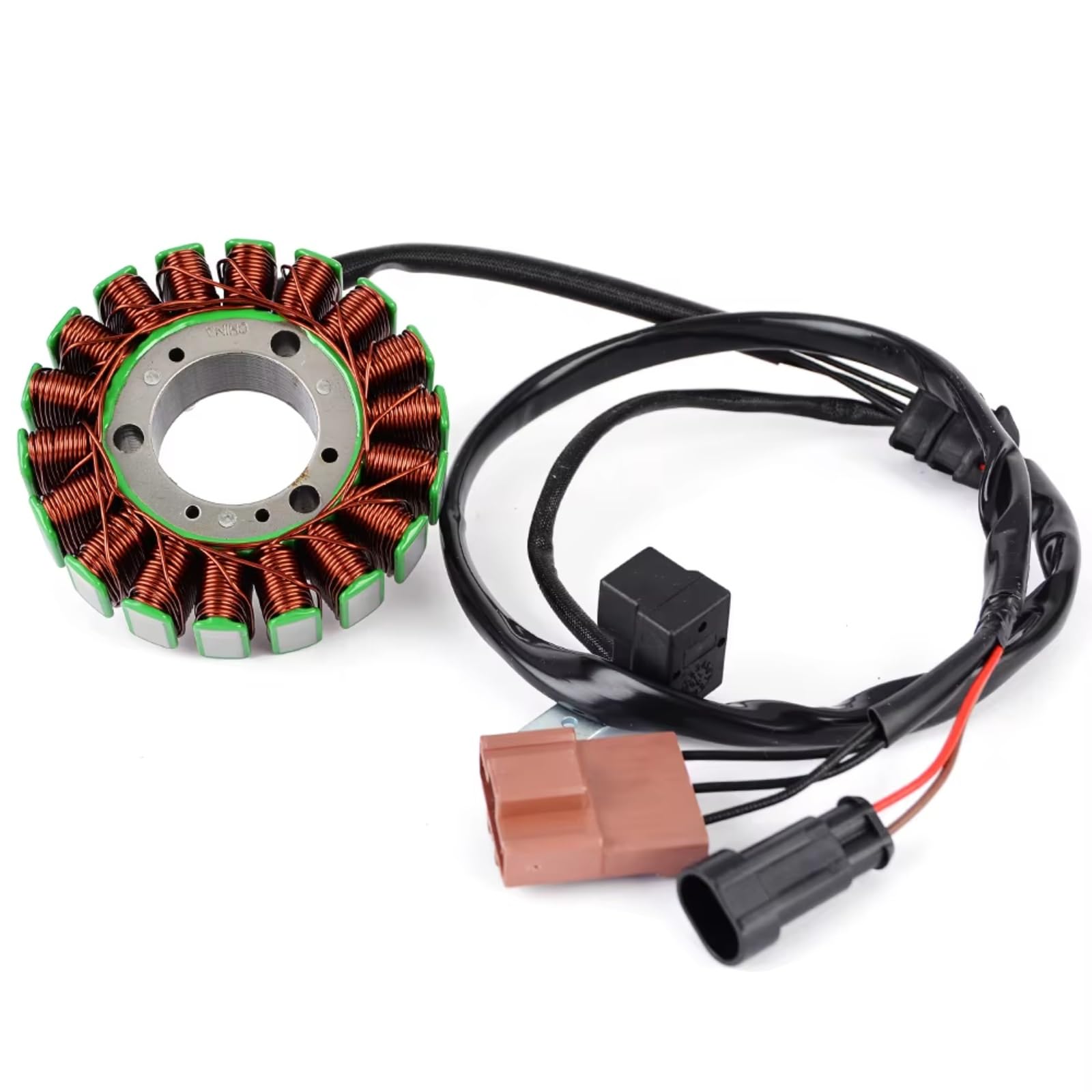 Motocicletta Bobina di accensione Compatibile con Piaggio per Beverly per 400ie per Tourer per E3 2006 2007 2008 2009 Bobina Statore Magnete Generatore Moto Accessori 58108R