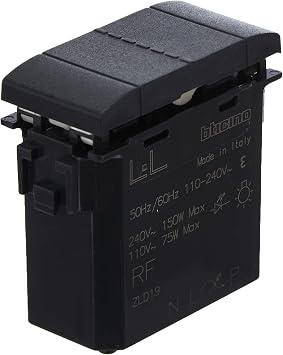 Bticino Livinglight Dimmer Switch Anthracite L4411C