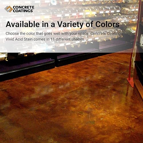 CC Concrete Coatings Vivid Acid Stain For Concrete Mission, 59 OFF