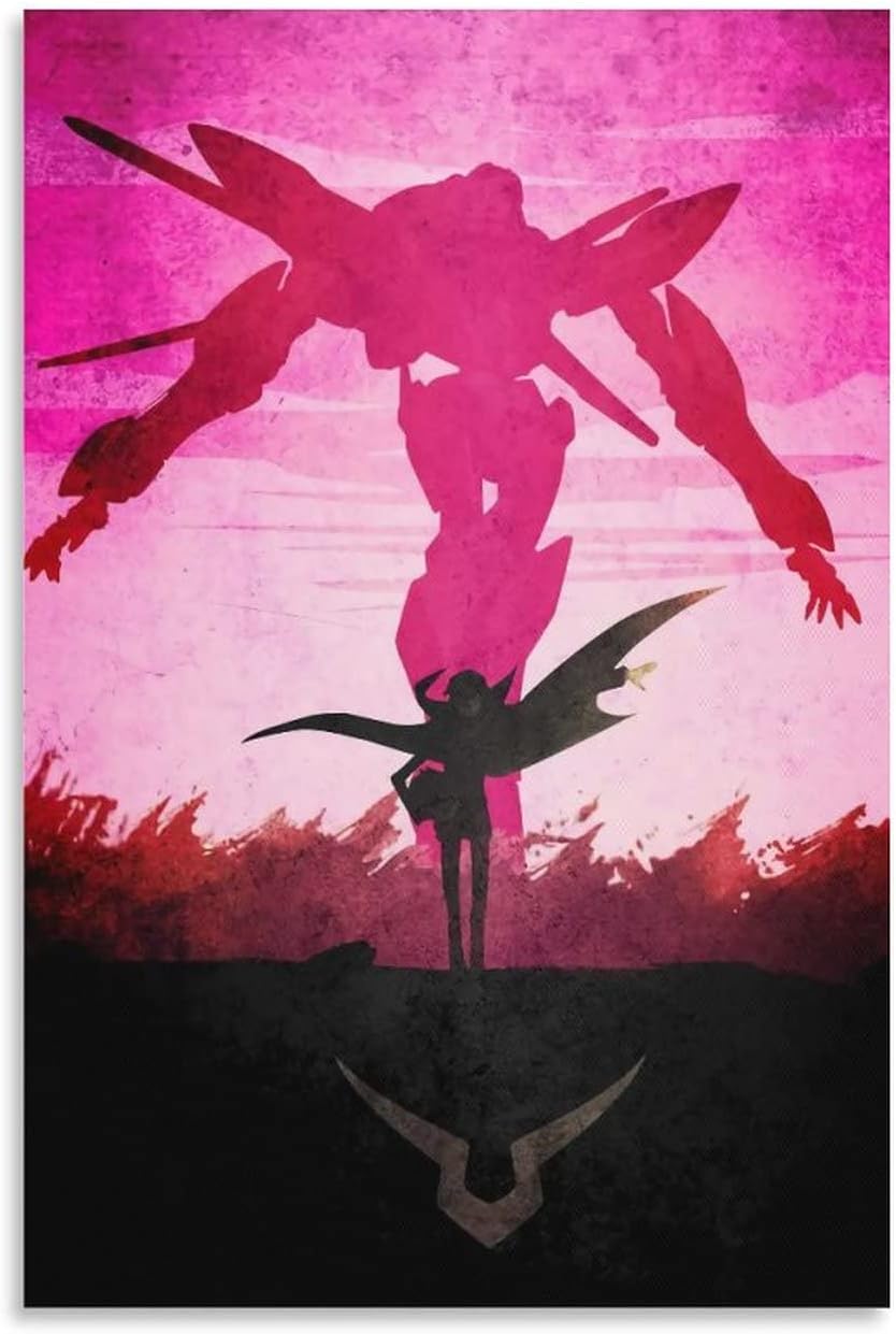 – Anime Code Geass Lelouch Poster Canvas Wall Art Painting Posters Decoration Room Decor Unframe 12x18inch(30x45cm)