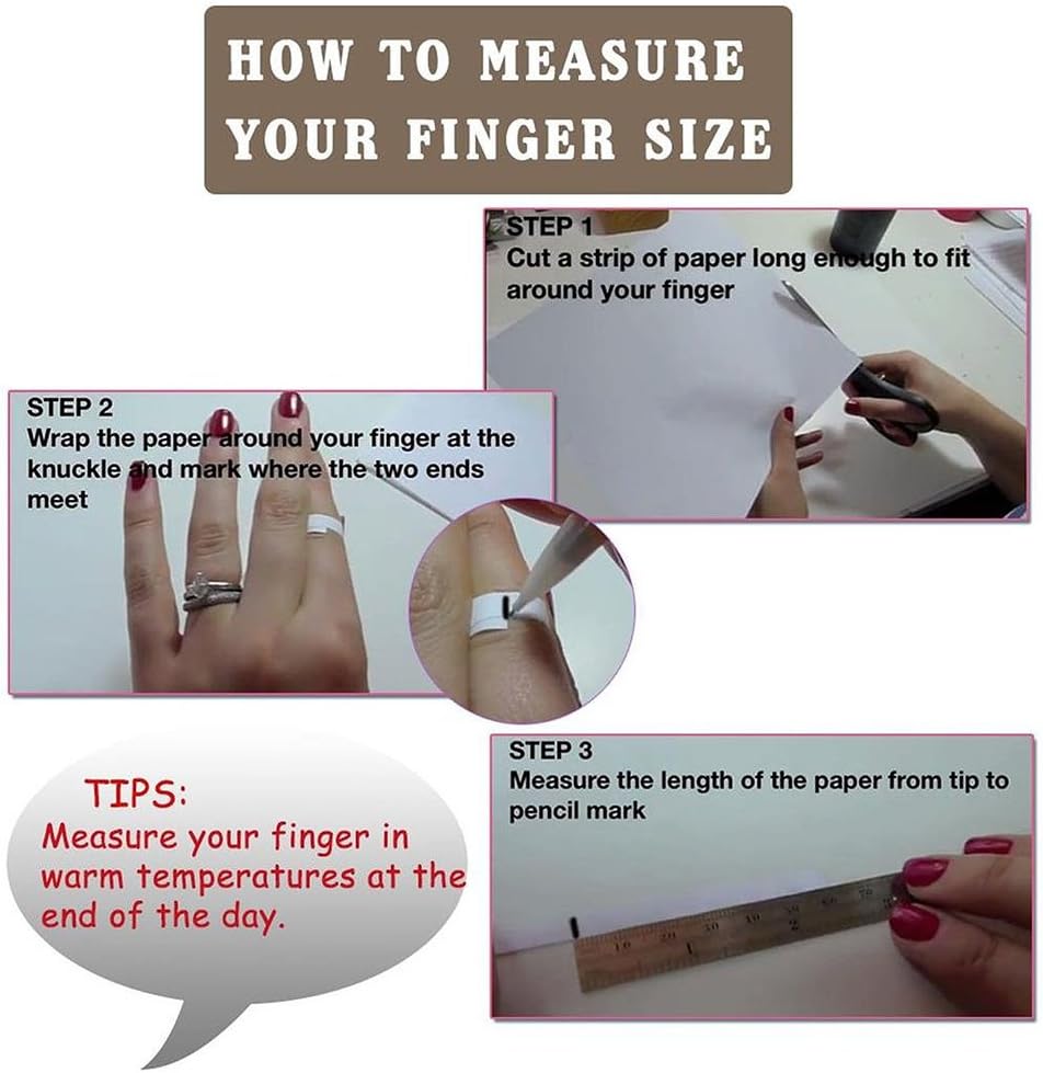 VNOX Womens Stainless Steel Tri-color Wave Band Ring for Wedding Promise Engagement,Size 9 - Image 5