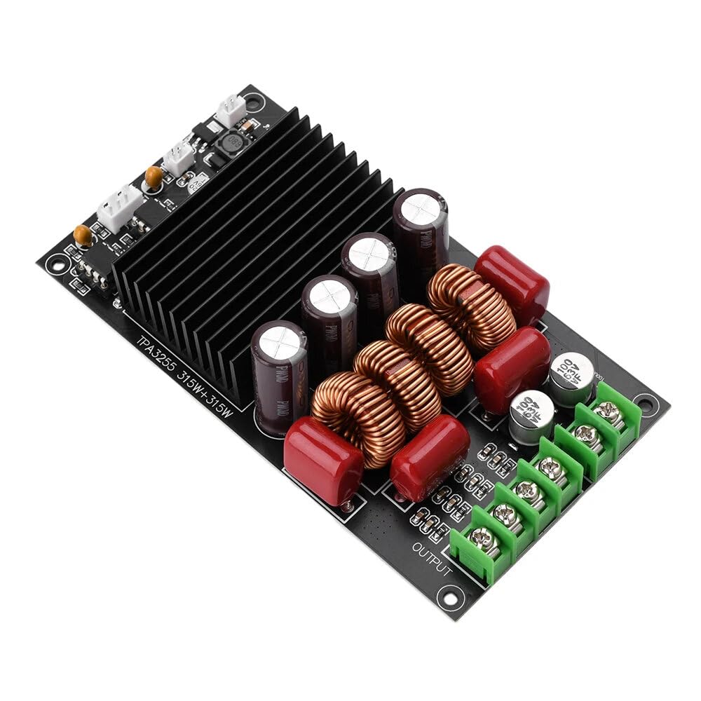 VIDOO Scheda Amplificatore di Potenza Audio TPA3255 Doppio Canale 2x300W Digitale HiFi Stereo Alta Fedeltà Modulo Qualità Sonora