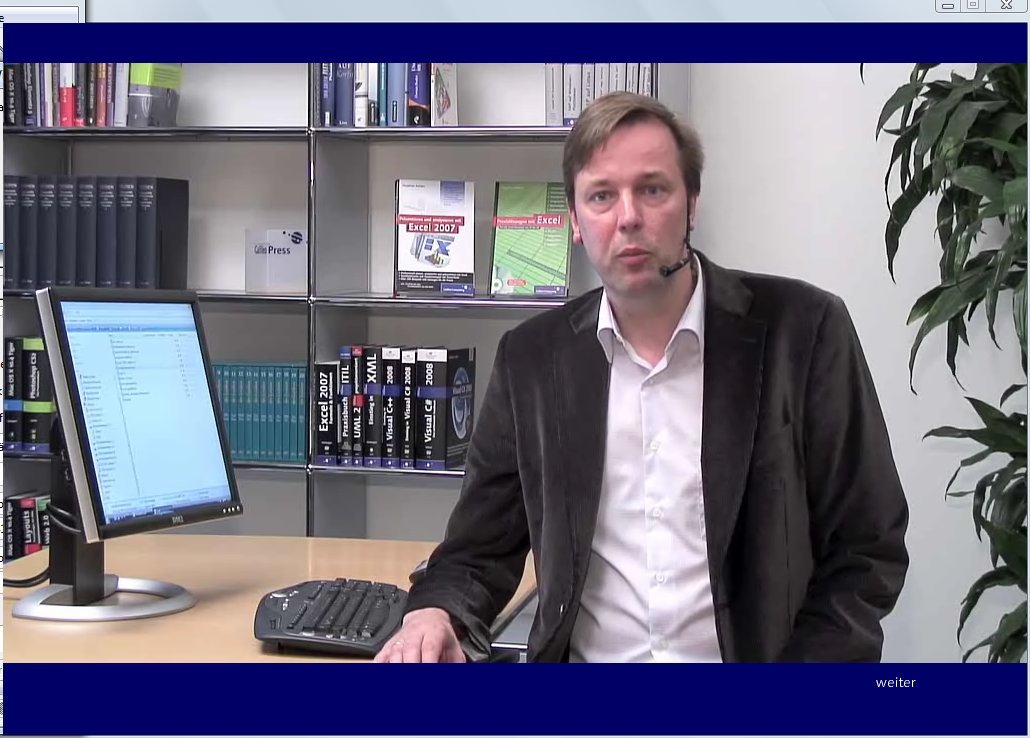 Excel 2007 professionell einsetzen. Das Video-Training für Controlling, Finanzplanung, Personalplanung, Büroeinsatz und Projektmanagement