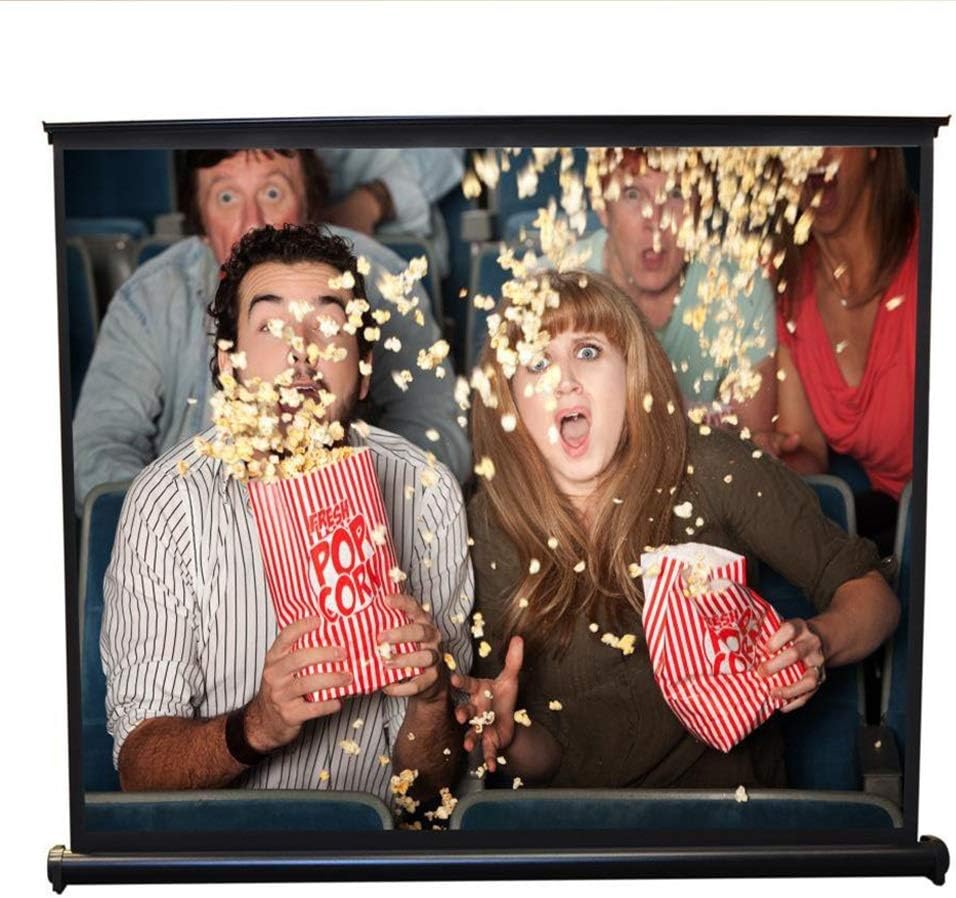 MVUYO 50 Inch Fold-Out Tripod Projector Screen