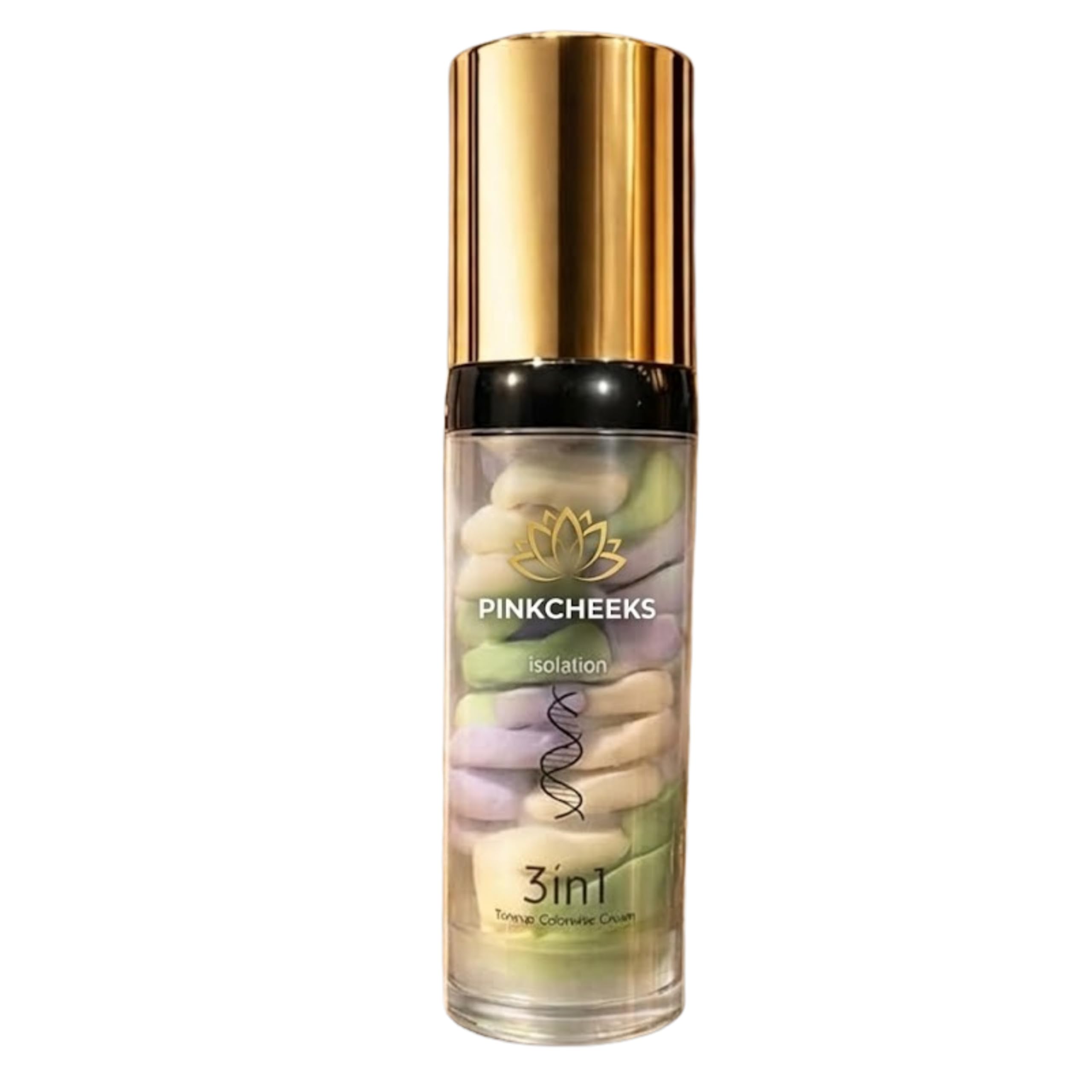 3-in-1 Color Correcting Face Primer for Women | Isolation Base Makeup Primer with Pore Minimizing & Smoothing Effect | Long-Lasting Makeup Grip for Flawless, Even Skin