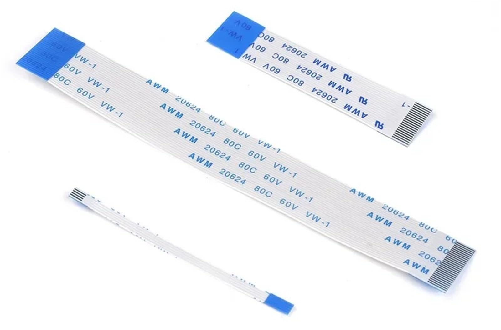 10PCS FFC FPC AWM 20624 80C 60V VW-1 Cavo flessibile piatto 0.5MM 4 5 6 8 10 12 14 16 18 20 24 26 30 32 34 36 38 40 45 50 54 60 Pin