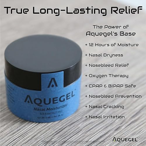 Miniatura 2 de Paquete variado (compra 3, obtén 1 gratis!) Alivio de la humedad nasal de 12 horas, hidratante nasal para terapia de oxígeno, nariz seca, sequedad