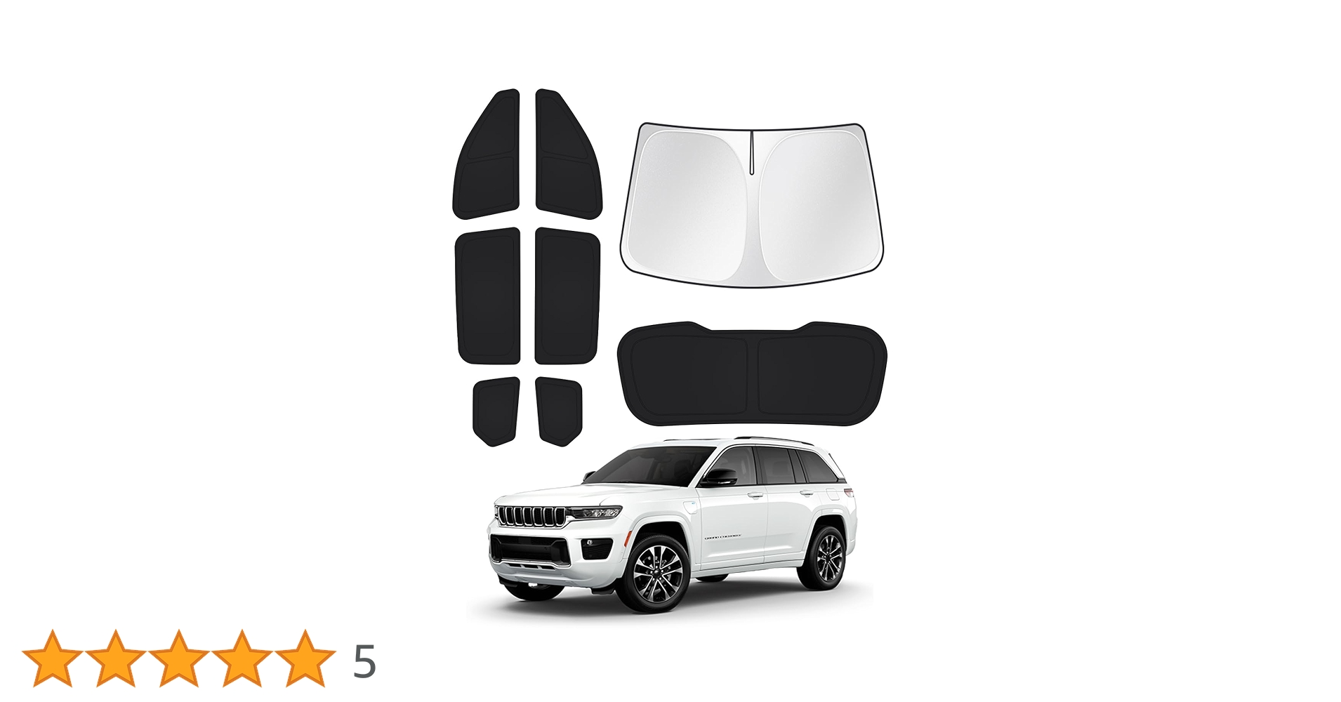 Amazon | Canvcle サンシェード ジープ グランドチェロキー 2022