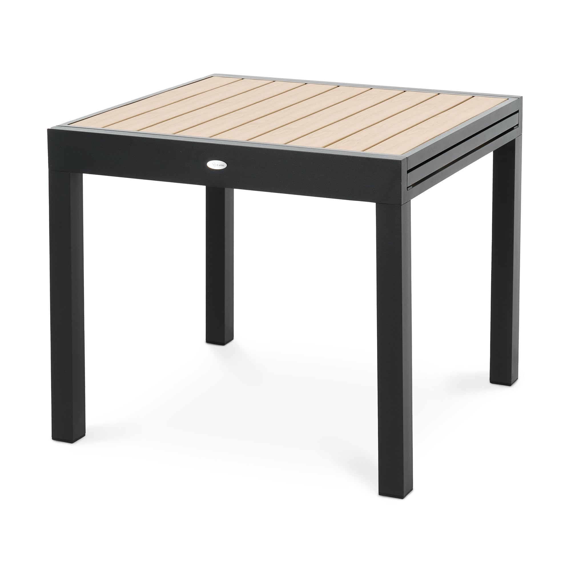 Di Volio Gartentisch BARLETA Ausziehbar - Aluminium In Holzoptik 200-300cm | Terrassentisch Für Garten & Terrasse