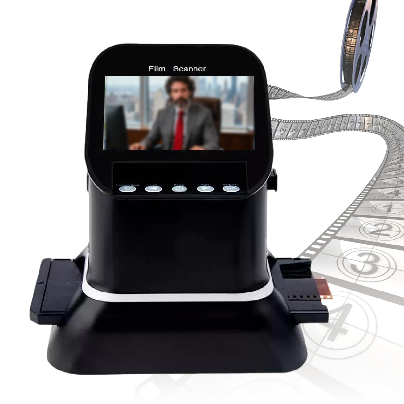 Digital Film and Slide Scanner, Film Scanner, Convert 35mm, 135, 126, 127 Negatives and Slides to Digital JPEG, Scan Fast, You can Now Save Your Memories Forever-picture-18