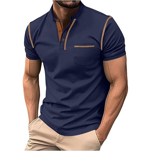 Solid Men% 27s Shirts | Male Title Men% 27s Short Sleeve T Shirt Summer Casual Sol