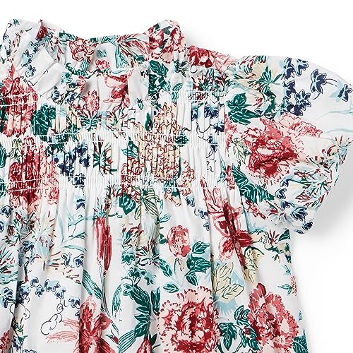 Janie and Jack Girl's Floral Smocked Blouse (Toddler/Little Kids/Big Kids)3