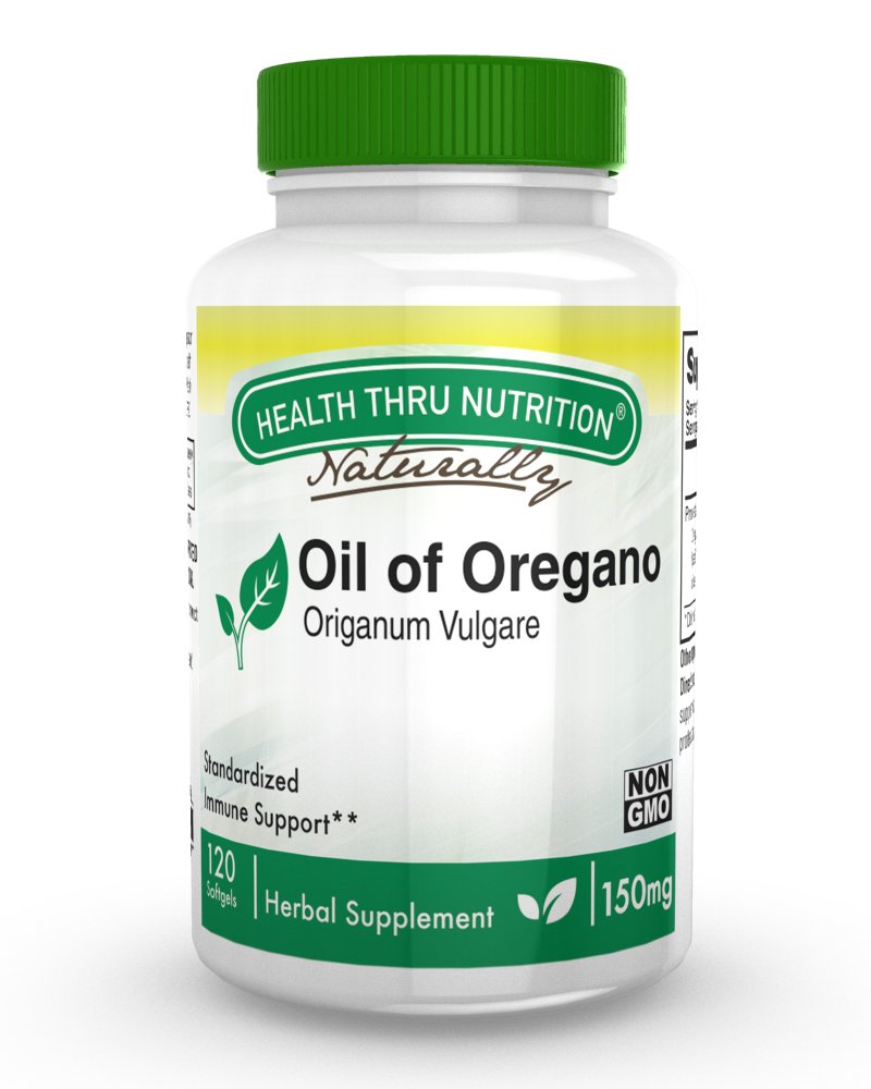 Oil of Oregano Supplement 120 Softgels Non-GMO Health Thru Nutrition — Amazon image 4