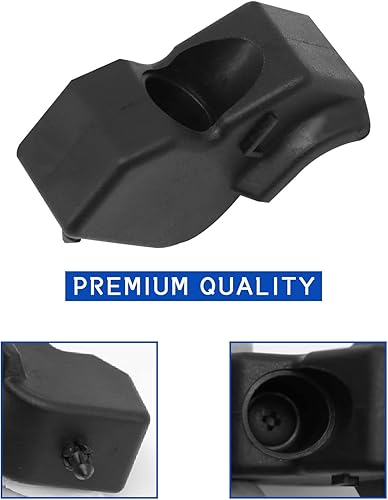 Miniatura 7 de 1 par de topes de goma para puerta trasera de lado izquierdo y derecho, color negro, compatible con Ford F-150 de 5.5/6.5 pies Box 2015-2020 para