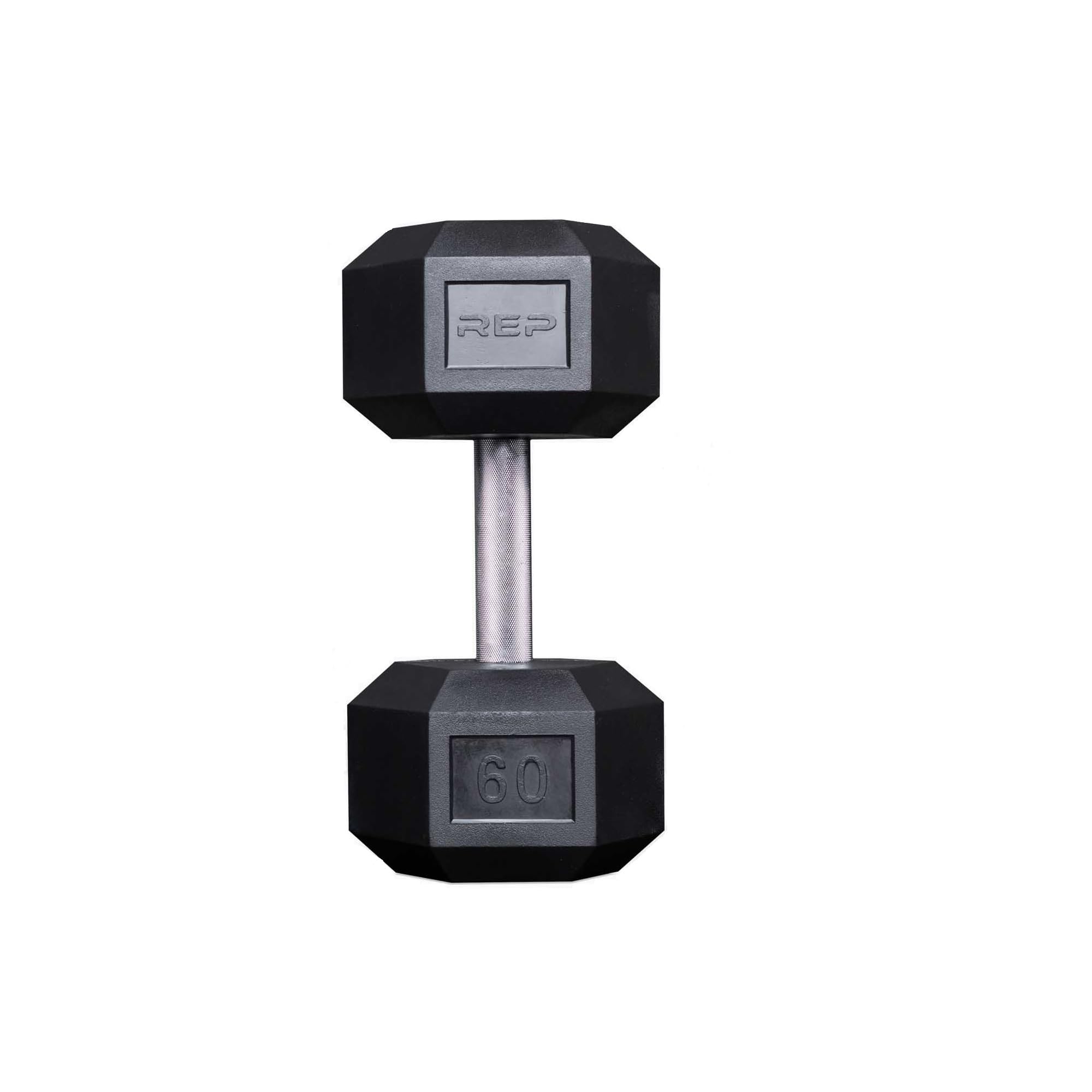 Rep Fitness Rubber Hex Dumbbell