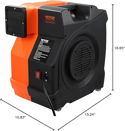Miniatura 10 de VEVOR Inflatable Air Blower, 450W1100W1500W Portable and Powerful Bounce House Blower, Commercial Air Blower Pump Fan, Used for Inflatable Bouncy