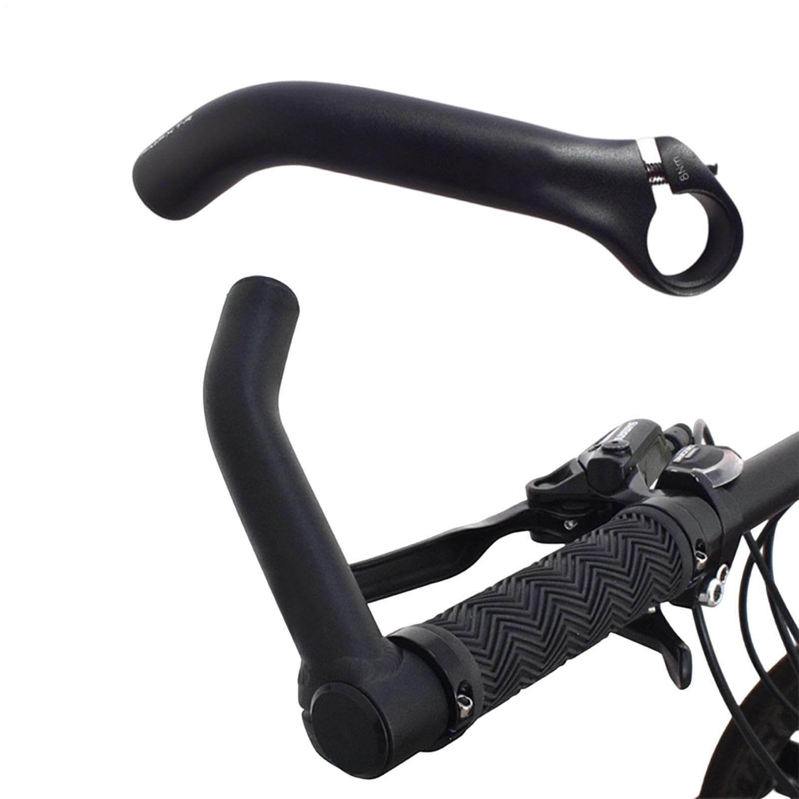 Generico Prolunga Manubrio | Ricambio estremità Impugnatura 21.5-22.2mm per Bicicletta | Terminali di Manubrio Cyclette,per Viaggi su Strada Montagna, Offroad, Escursioni, Campeggio, Trail