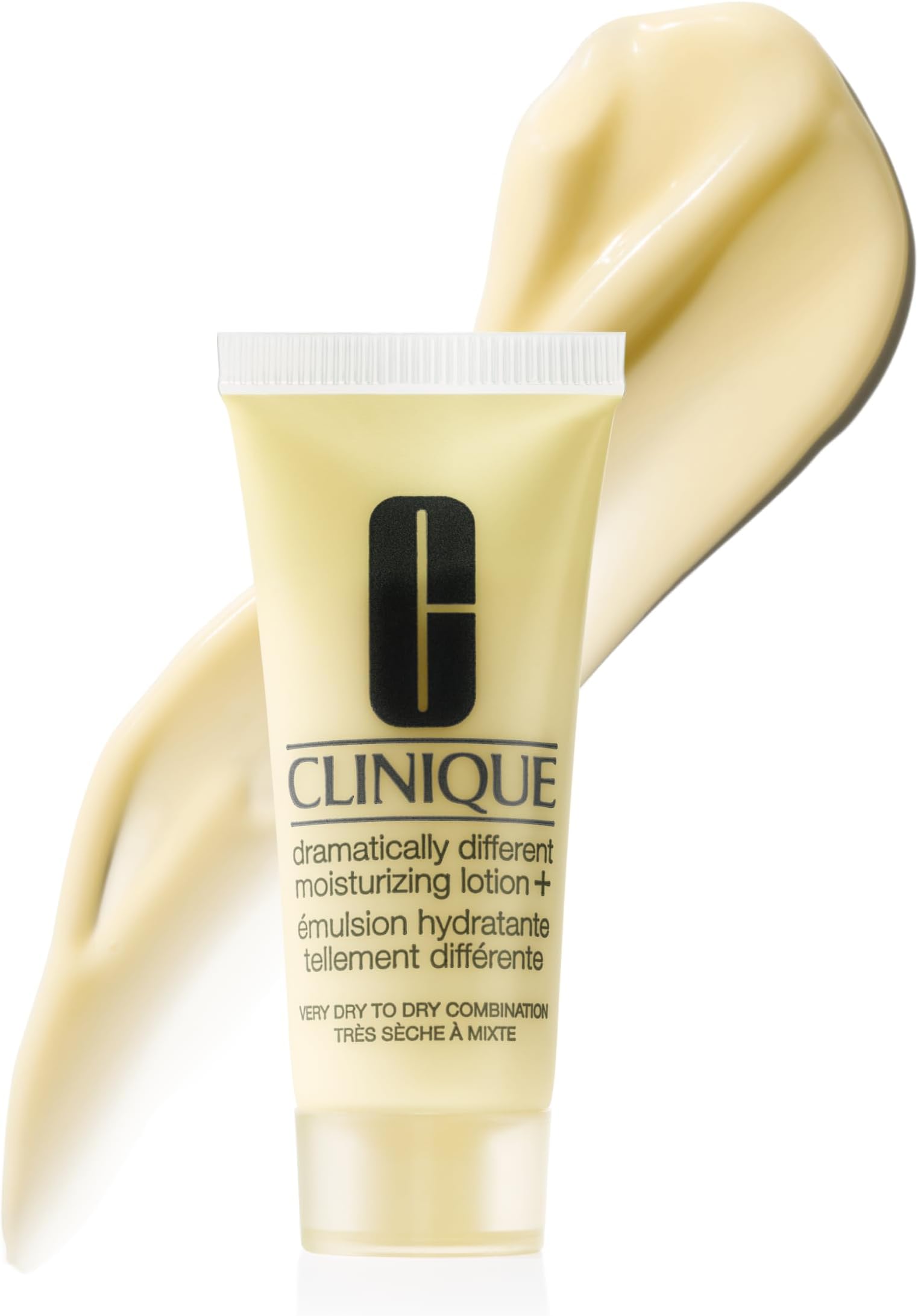 Clinique Dramatically Different Moisturizing Lotion+ | Hydrating Face Moisturizer With Glycerin and Urea | Strengthens Skin Barrier | Step 3 in 3-Step Skin Care Routine
