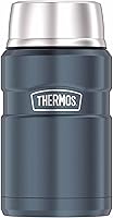 Vista 1 de THERMOS Stainless King - Tarro de alimentos aislado al vacío, 24 onzas, pizarra